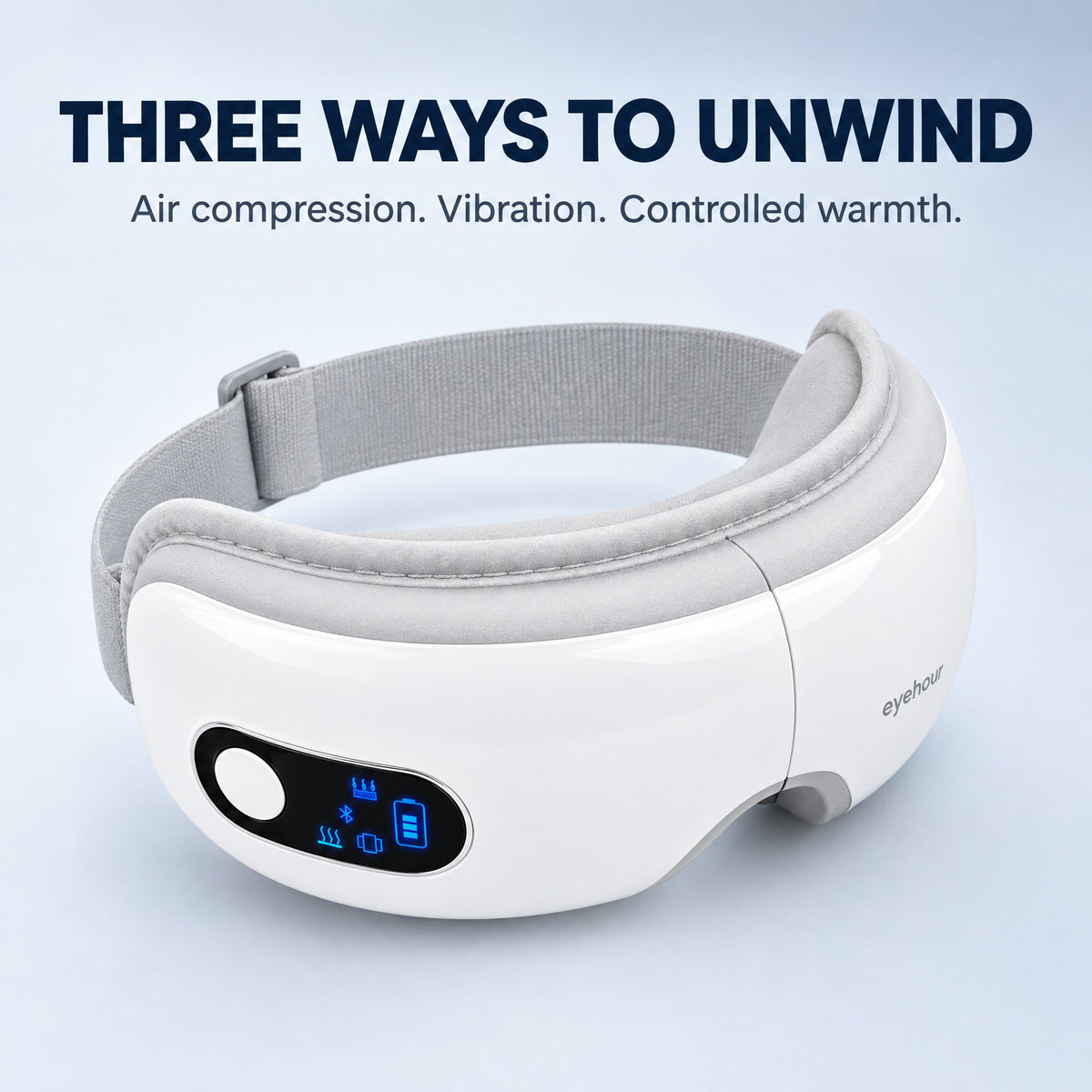 Air compression, vibration and controlled warmth